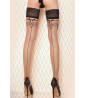 427 sheer black stay-up stockings
