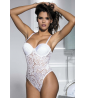 Body sexy in pizzo bianco