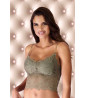 Khaki lace bustier - Sexy lingerie and underwear for women