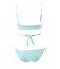 Sky blue 2-piece swimsuit