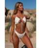 2 piece white thong swimsuit