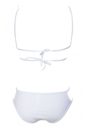 Swimsuit Trend, Bikini for Summer - White bikini with straps