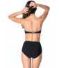 2-piece swimsuit with high waist briefs