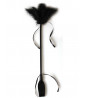 BLACK DUSTER AND RIDING CROP