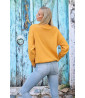 Yellow oversized sweater