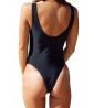 Black 1-piece swimsuit