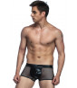 Boxer taille basse effet simili cuir
