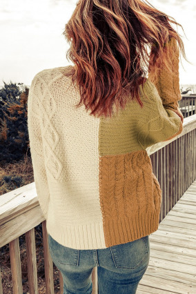 Multicolored sweater