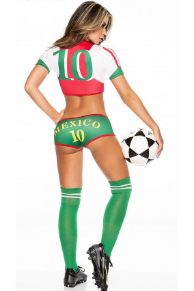 Conjunto de futbolista mexicano