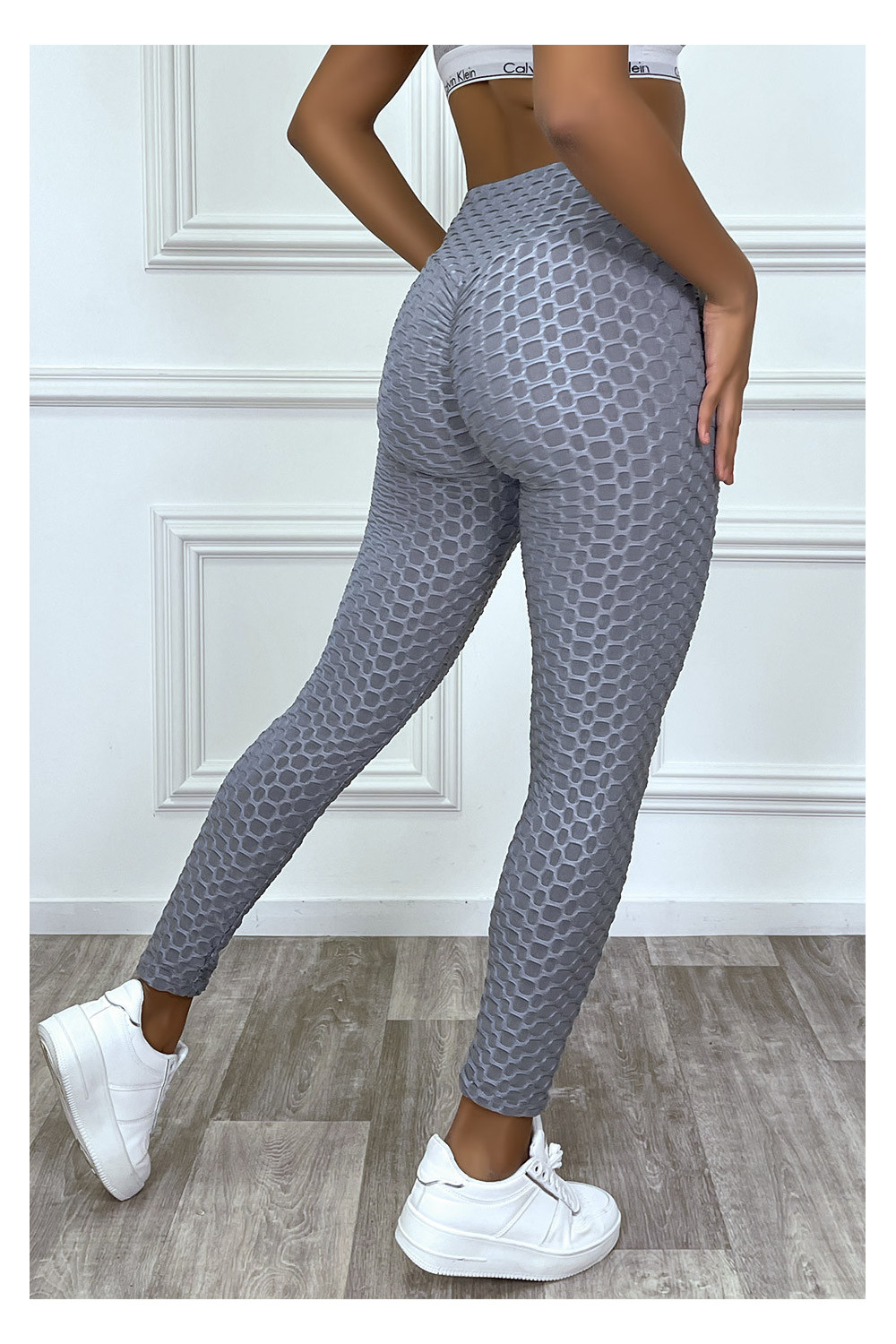 nacimiento alma pala Women's fashion sportwear merchant site - Gray push-up leggings
