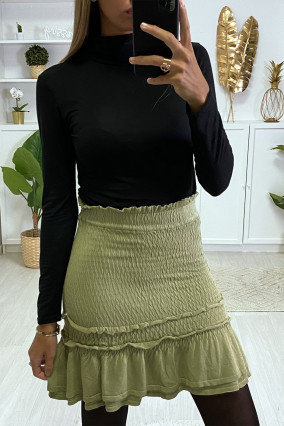 khaki skirt essential add to your wardrobe