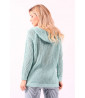 Turquoise knit sweater
