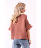 Brown knit sweater