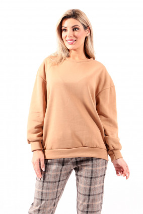 Camel color sweatshirt