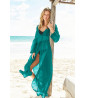 Robe de plage turquoise
