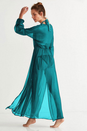 Turquoise beach dress