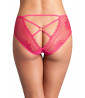 Pink panties open on the buttocks