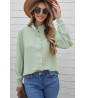 Flowing green blouse