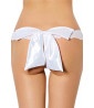 White panties with bow at the back