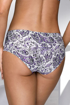 Purple print panties