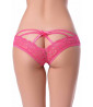 Sexy pink lace panties