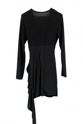 Black sequin dress