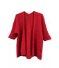 Silky Red Vest