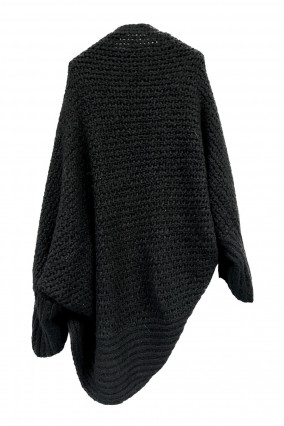 Cardigan in maglia nero - e-shop moda donna