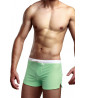 Men's green boxer swimsuit