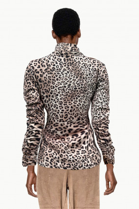 Leopard print sweater