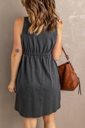 Gray short dress