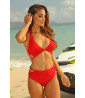 Red 2-piece swimsuit