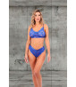 Online sale of sexy lingerie - Blue lace lingerie set