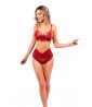 Online sale of sexy lingerie - Red lace lingerie set