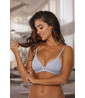 Padded bra without underwire