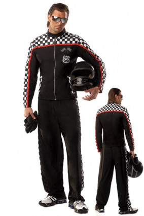 Racing driver costume