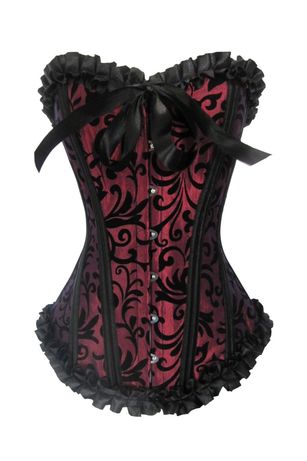 Baroque patterned corset
