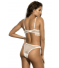 White 2-piece set with thong