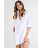 White beach dress