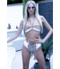 Bikini léopard Blanc - eshop vente de maillots de bain femmmes