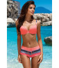 Coral bikini 2-piece swimsuit