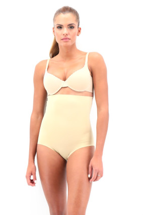Beige panties for perfect silhouette - Sale of slimming lingerie
