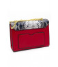 Red mini snake handbag